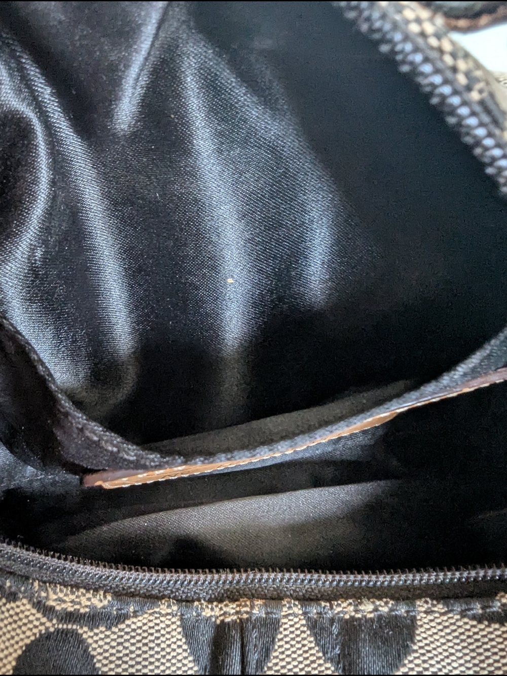 vintage Coach Signature Demi Pouch Handbag, - Picture 10 of 10